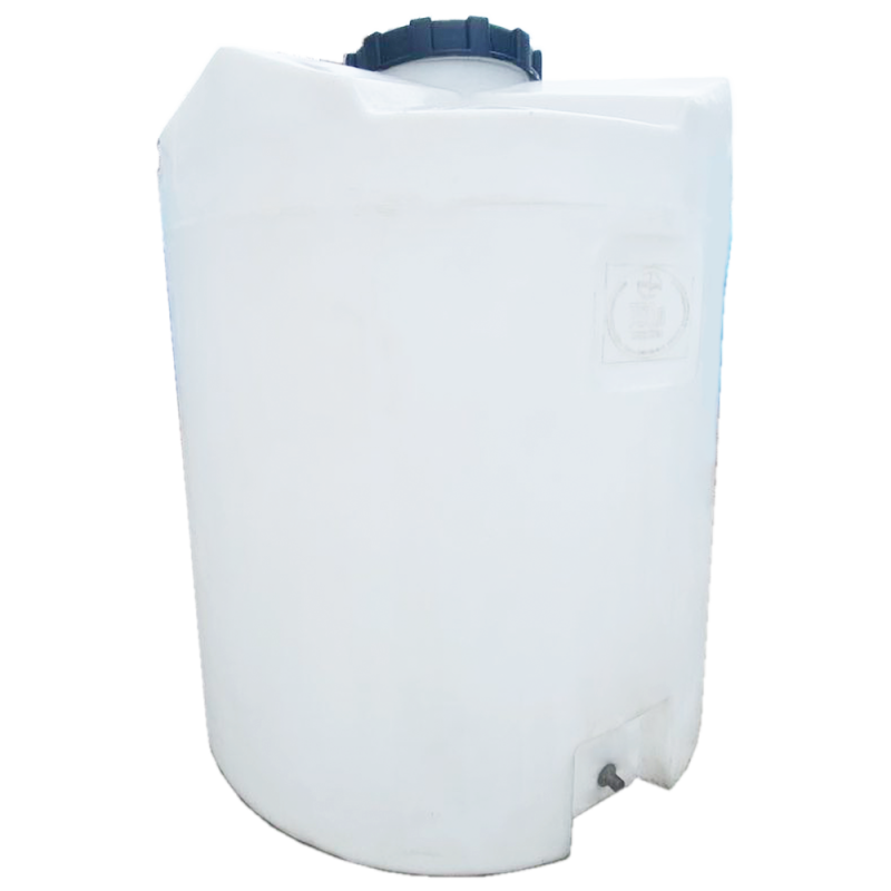 Бочка 750 л вертикальна широка ВО ПБ біла ПЛАСТ БАК